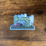 Celtic Knot Sewing Machine Sticker