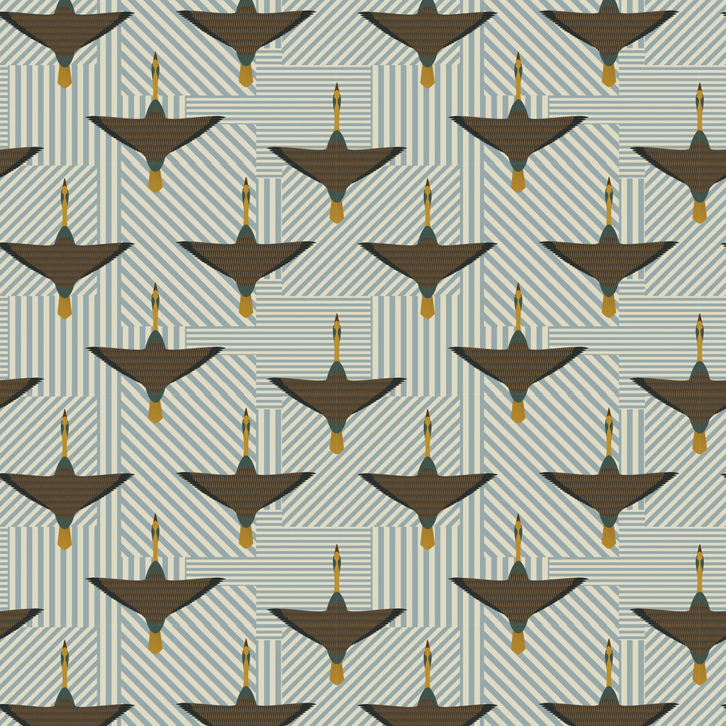 Green Time To Go - Fall in Love with Fall Cotton Fabric by the Yard