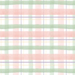 Sweet Spring Blooming Plaid - Fabric by the 1/4 Yard