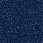 Aqua Dot on Navy Coordinate - Fabric by the 1/4 Yard