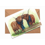 Cute Scottish Animal Greeting Cards