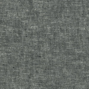 Black - Essex Yarn Dyed Fabric by the yard