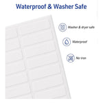 Avery Non-Iron Permanent Fabric Labels - Set of 4 labels