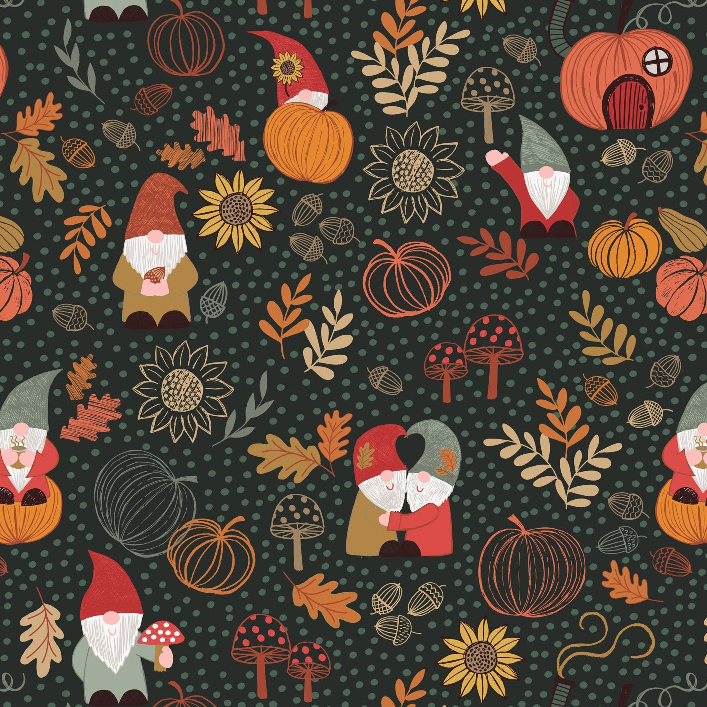 Snuggle Up Season Flannel Collection  - Fabric by the Yard