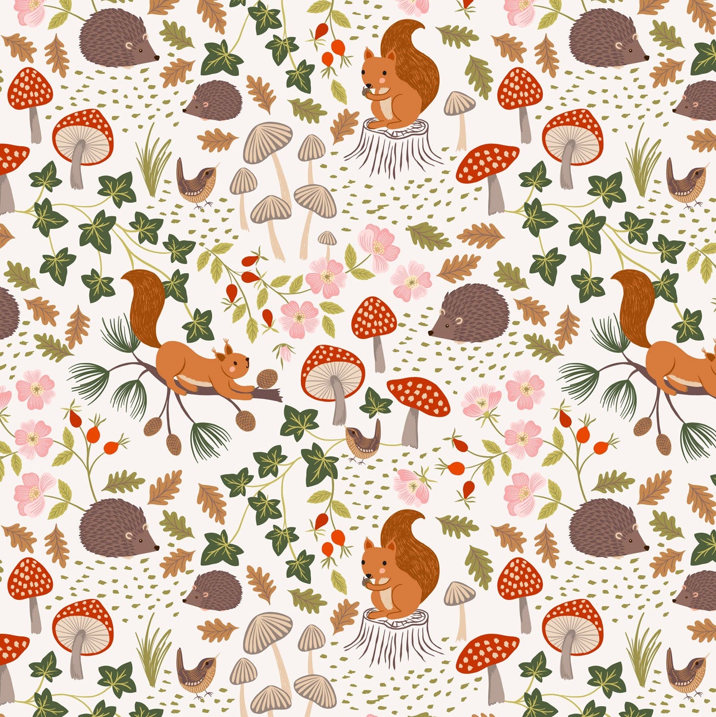 Snuggle Up Season Flannel Collection  - Fabric by the Yard