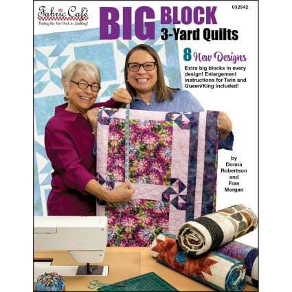 Big Block 3-yard Quilts by Fabric Cafe - Pattern Book