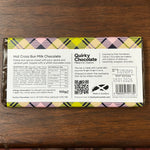 Limited Edition Easter Tartan Hot Cross Bun Milk Chocolate Bar