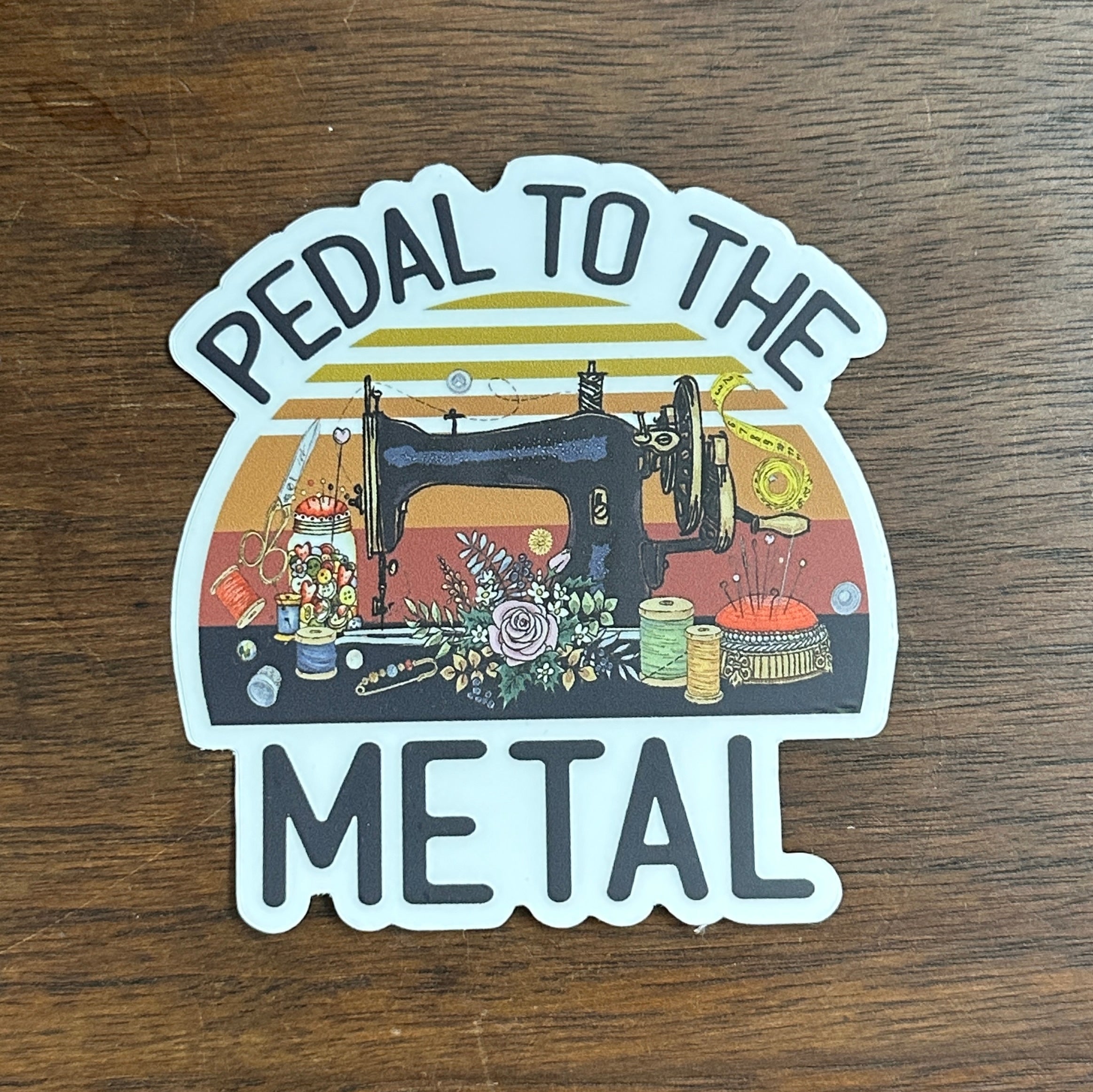 3" Sewing Machine Stickers - Assorted Designs