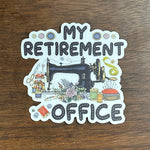 3" Sewing Machine Stickers - Assorted Designs