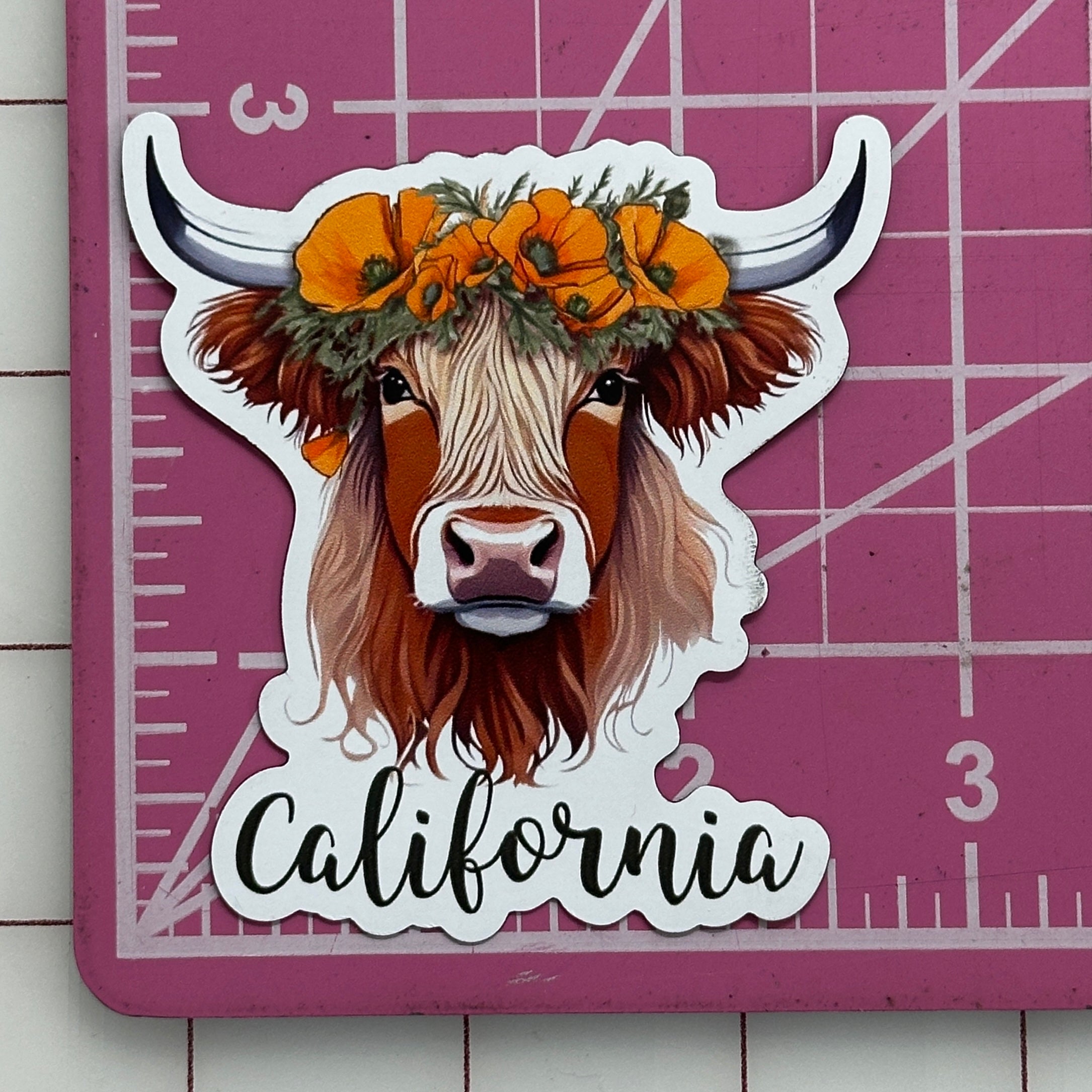 California Coo Flat Refrigerator Magnets