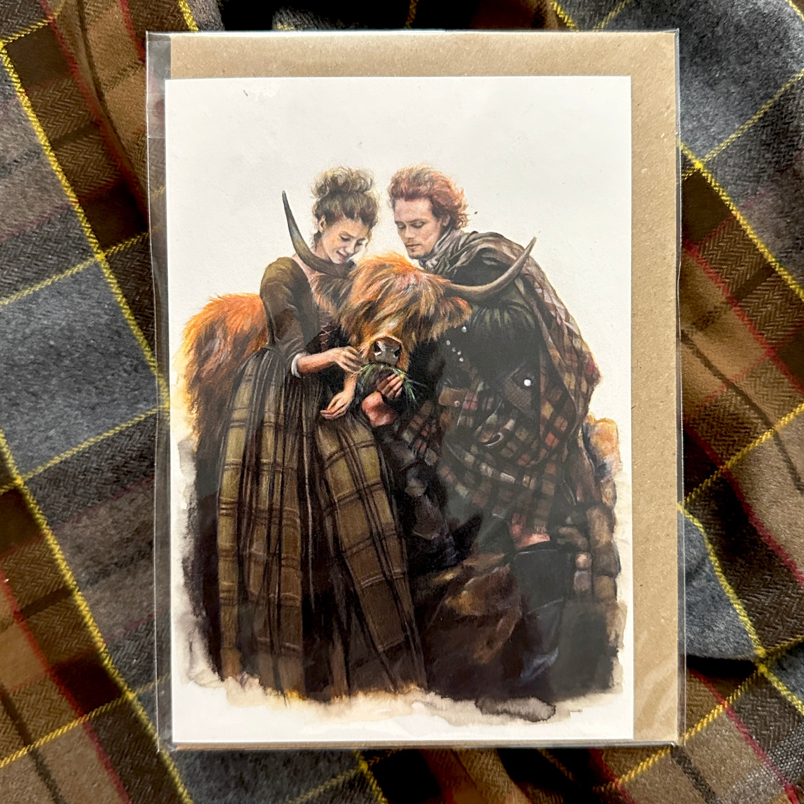 Cute Scottish Animal Greeting Cards