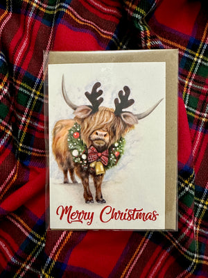 Cute Scottish Animal Greeting Cards