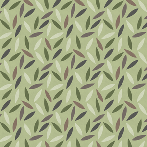 Large Leaves - George, Gertrude, Mallory & Maude Fabric by the Yard