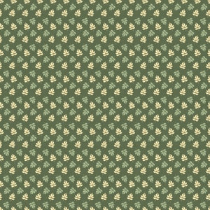 Small Leaves - George, Gertrude, Mallory & Maude Fabric by the Yard