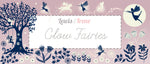 Glow Fairies - Glow in the Dark Collection - Fabric by the 1/4 Yard & Bundles