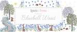 Scattered Bluebells from the Bluebell Wood Reloved Collection - 2 Colorways - Fabric by the 1/4 Yard