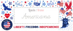 Americana Collection - Fabric by the 1/4 Yard & Bundles