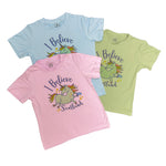 Kids Unicorn "I Believe, Scotland" Toddler and Youth Shirts