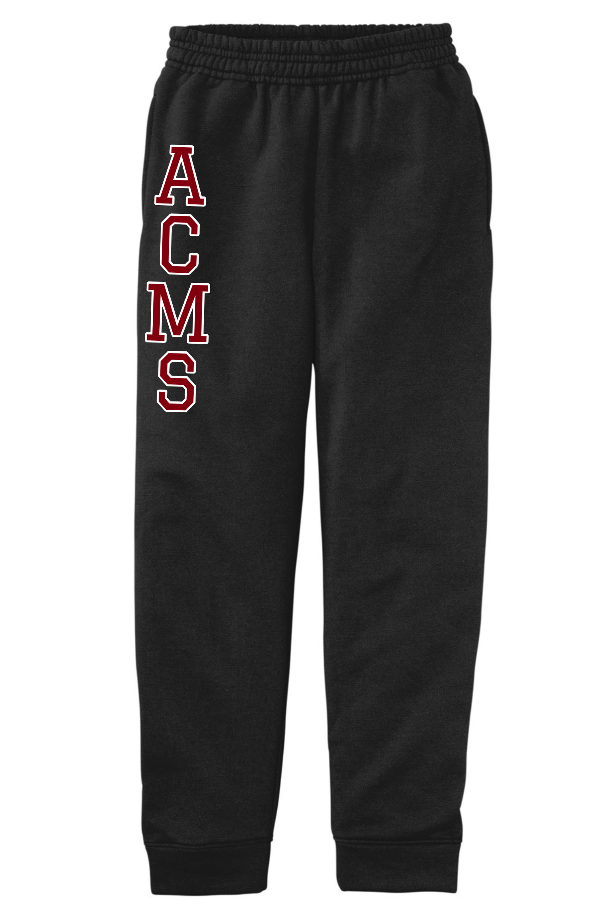 Middle School PE Black Fleece Jogger