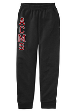 Middle School PE Black Fleece Jogger