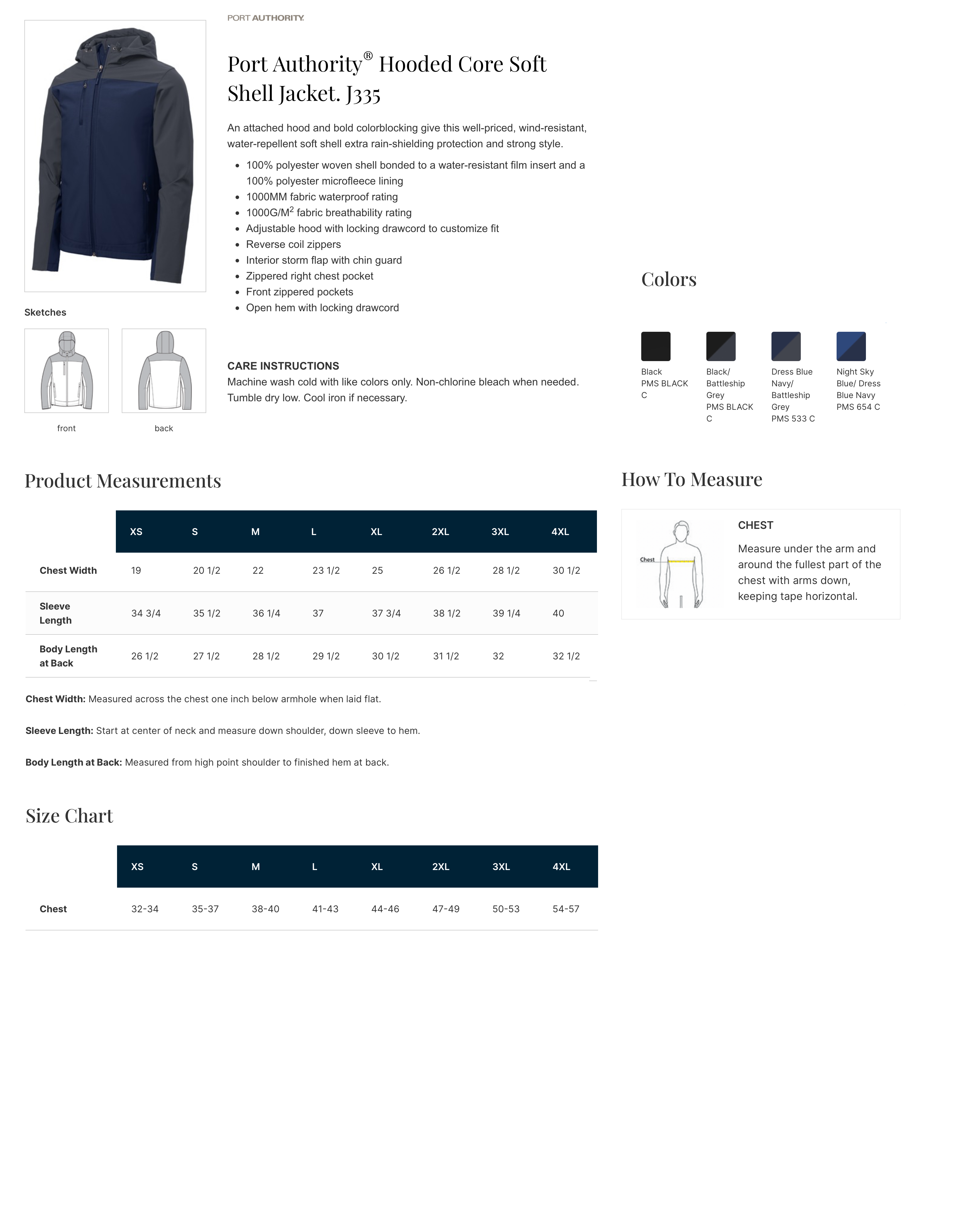 Core Soft Shell Embroidered Jacket - Men's and Women's