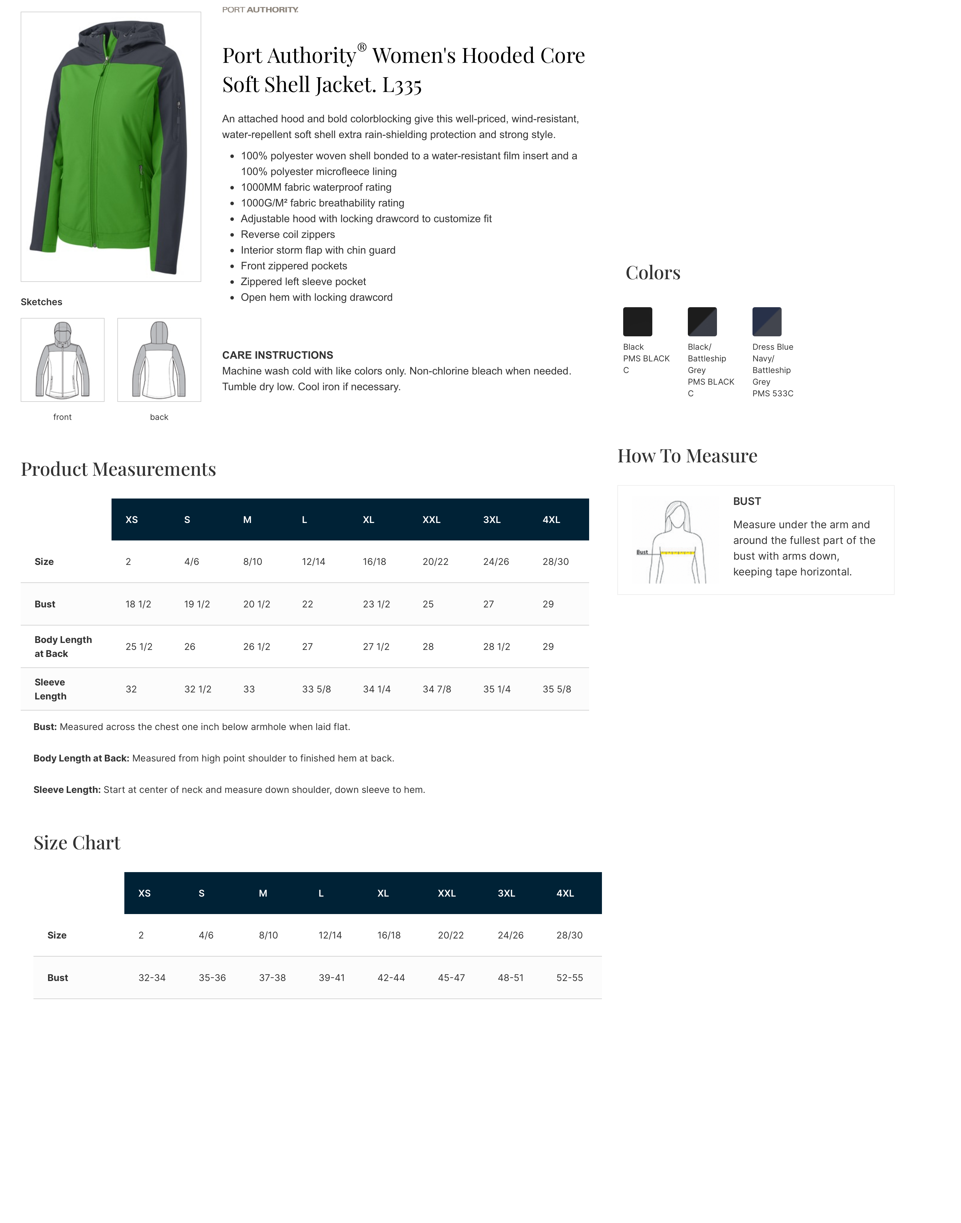 Core Soft Shell Embroidered Jacket - Men's and Women's