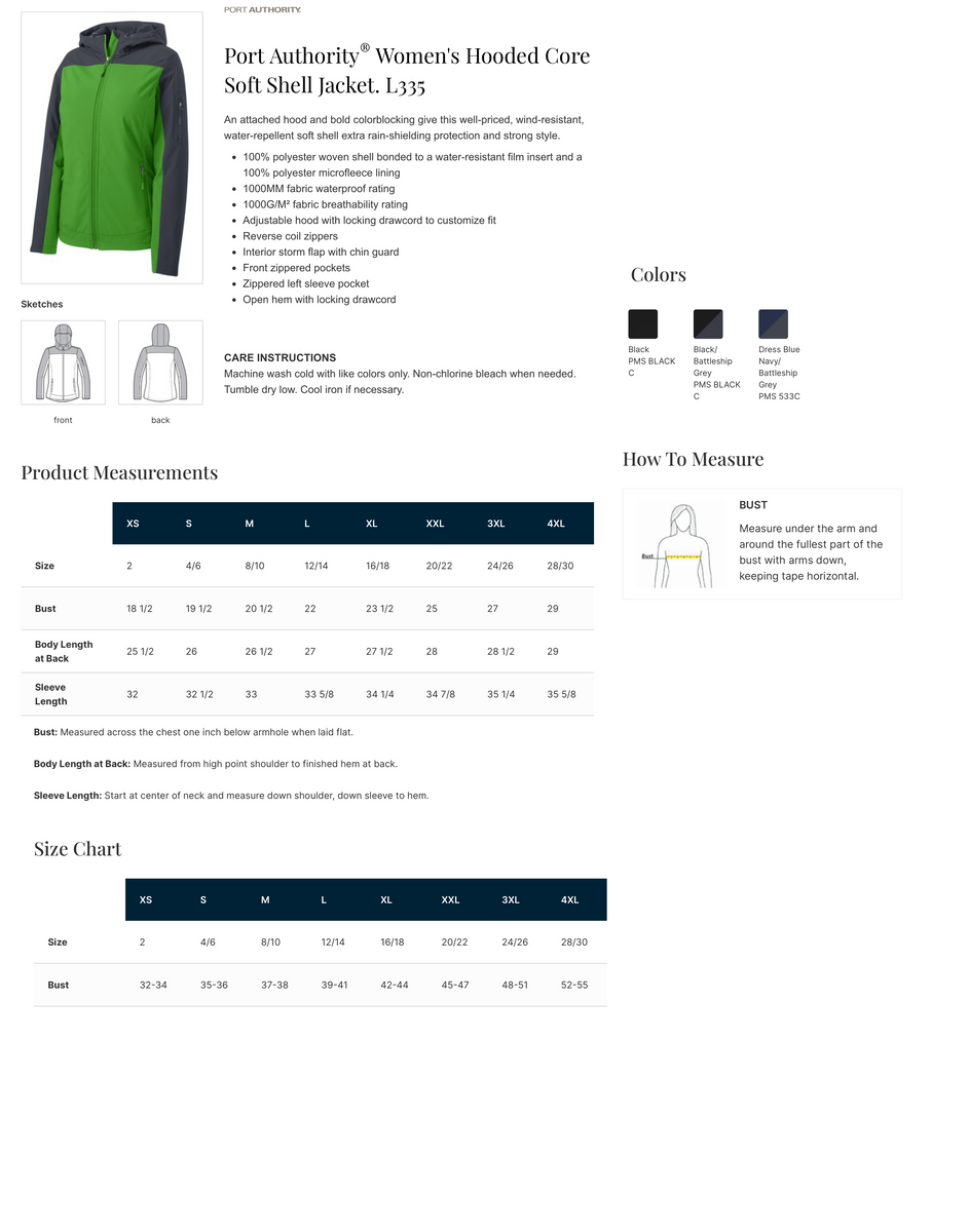 Core Soft Shell Embroidered Jacket - Men's and Women's – Thistle & Stitch