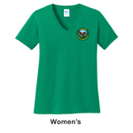 Paradise Ridge Elementary School Left Chest T-Shirts: Women's V-Neck