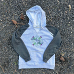 Blood of my Blood Scottish Thistle Embroidered V-Neck Sweatshirt Hoodie - Outlander Inspiration