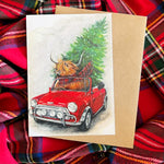 Cute Scottish Animal Greeting Cards
