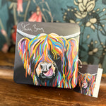 Highland Coo Vanilla Scottish Fudge Tin 7 oz