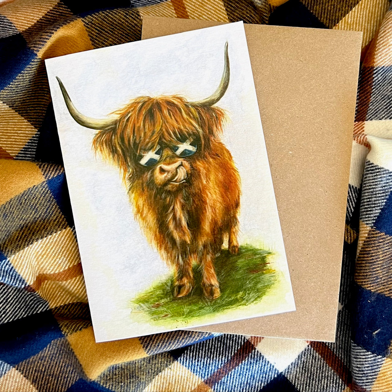 Cute Scottish Animal Greeting Cards