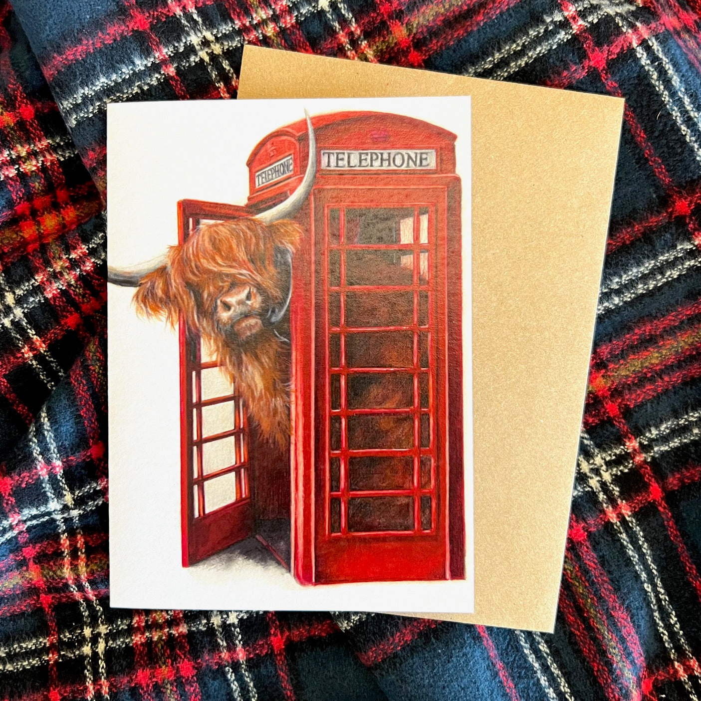 Cute Scottish Animal Greeting Cards
