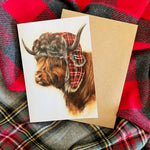 Cute Scottish Animal Greeting Cards