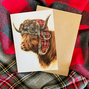 Cute Scottish Animal Greeting Cards