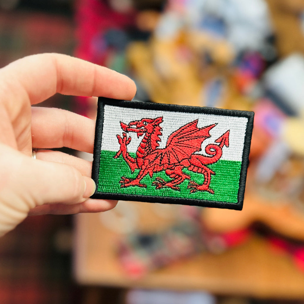 Flag of Wales Iron-On Patch