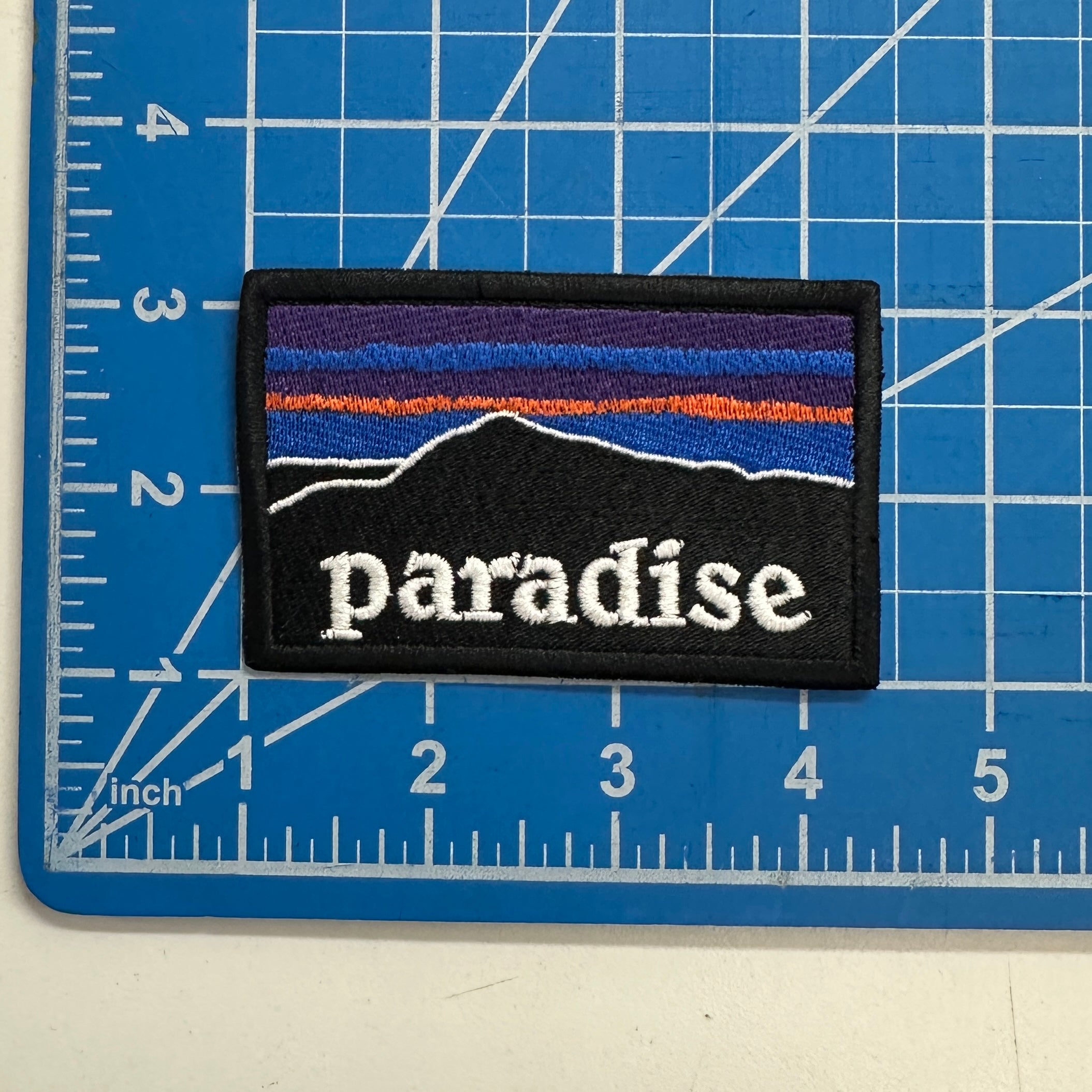Paradise Sawmill Peak Iron-On Patch