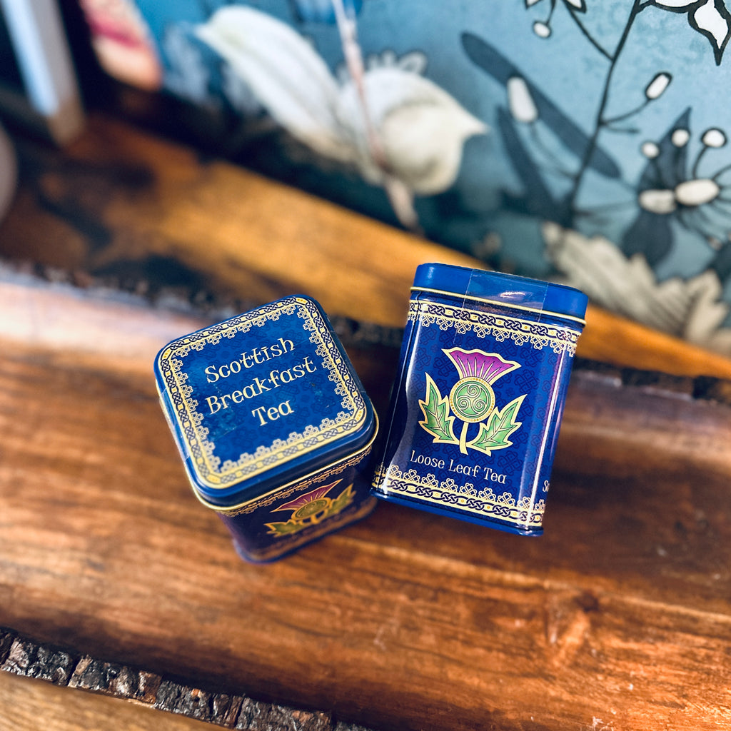 Thistle Spiral Loose Leaf Tea Tin