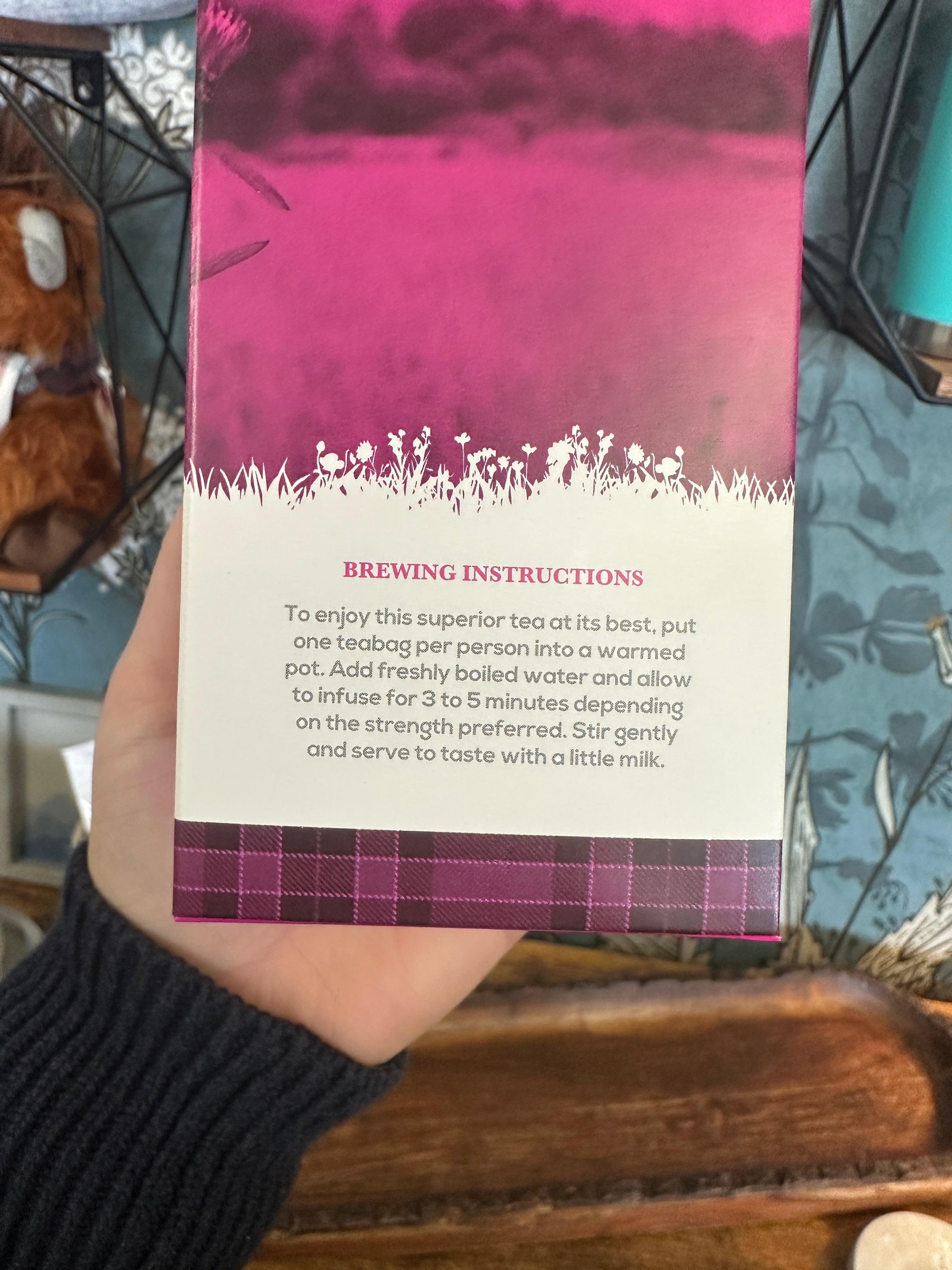 Scottish Thistle Tea by Edinburgh Tea & Coffee Company - Box of 25 Tea Bags