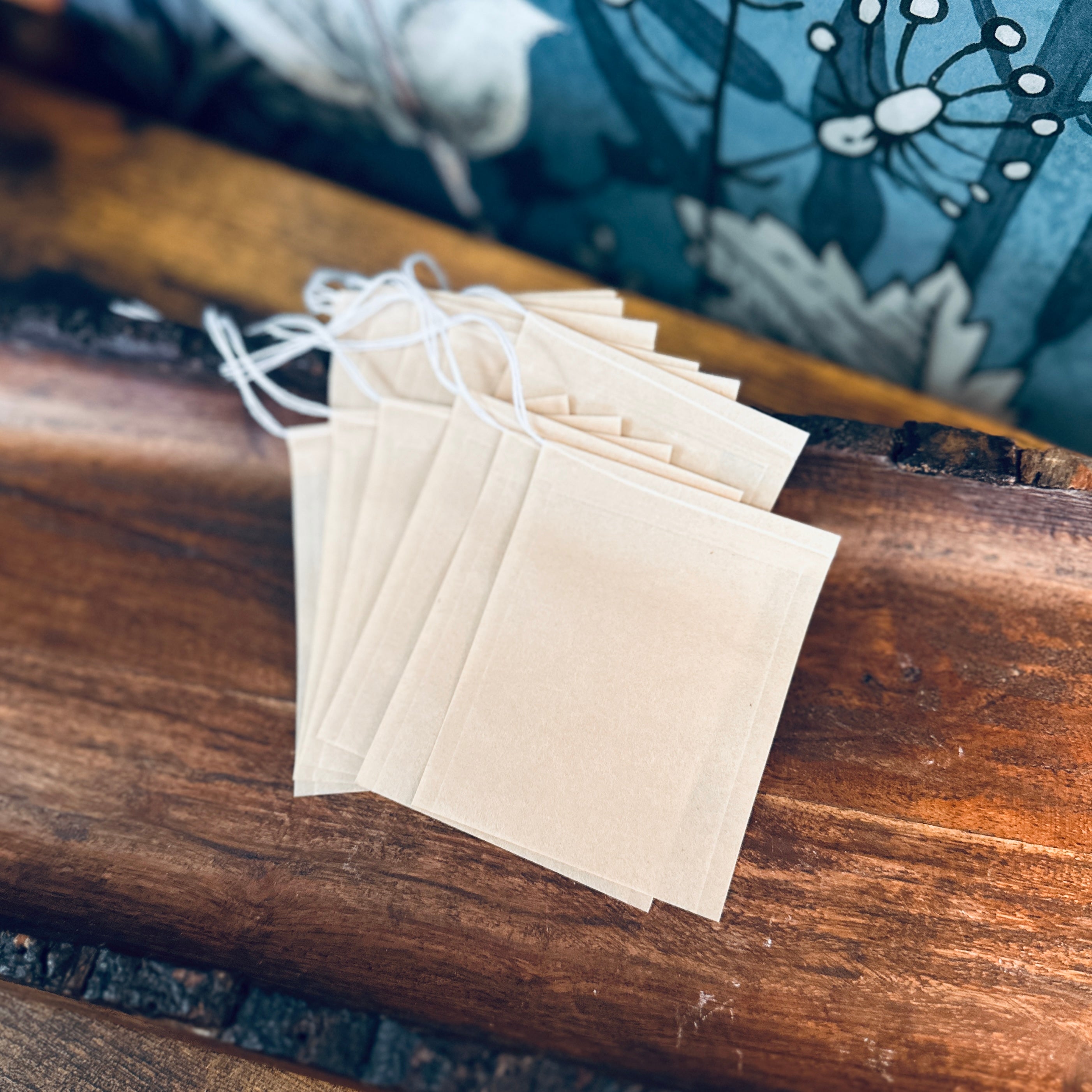 Disposable Tea Bags for Loose Leaf Tea - Set of 12