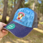 Washington State Coo Patterned Legacy Trucker Hat