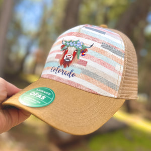 Colorado State Coo Patterned Legacy Trucker Hat