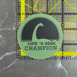 Loch Ness Monster Silhouette "Hide 'n Seek Champion" 3" Sticker