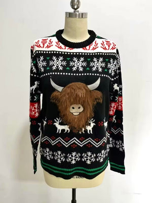 PRE-ORDER *NEW* Hairy Highland Coo Ugly Christmas Sweater