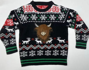 PRE-ORDER *NEW* Hairy Highland Coo Ugly Christmas Sweater