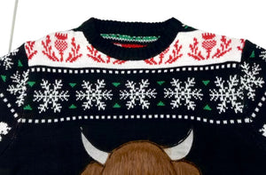 PRE-ORDER *NEW* Hairy Highland Coo Ugly Christmas Sweater