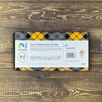 Burns Dram of Whisky Dark Chocolate Bar by Quirky Chocolate