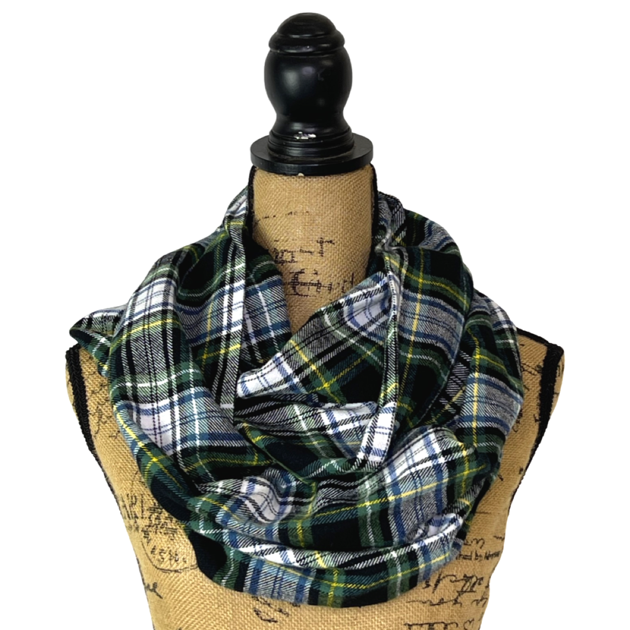 Yellow tartan online blanket