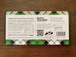 Peppermint Crunch Dark Chocolate Bar by Quirky Chocolate
