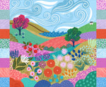 Creative Landscapes: Mountains and Shores Fabric by the 1/4 Yard & Bundles